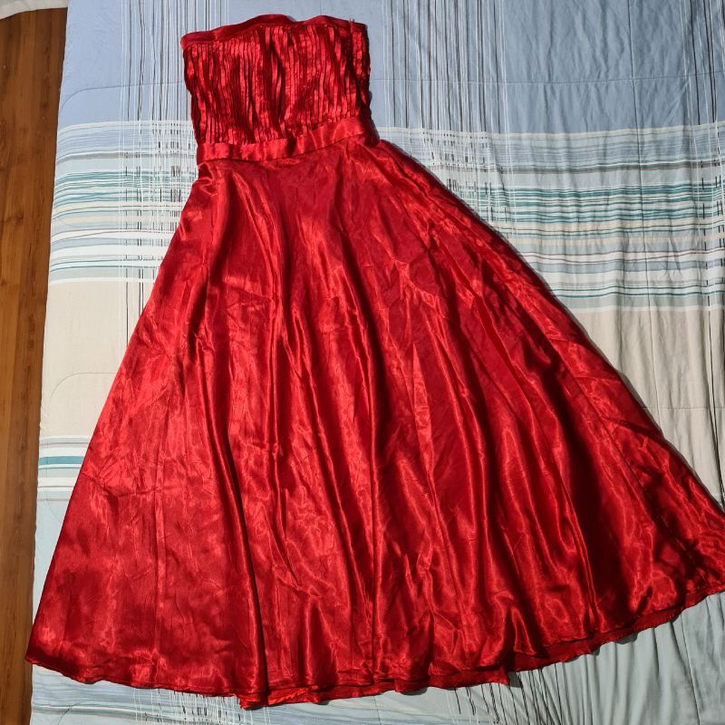 Madrinha vermelho hot sale