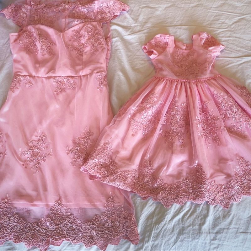 Vestido mae e filha best sale festa de um ano