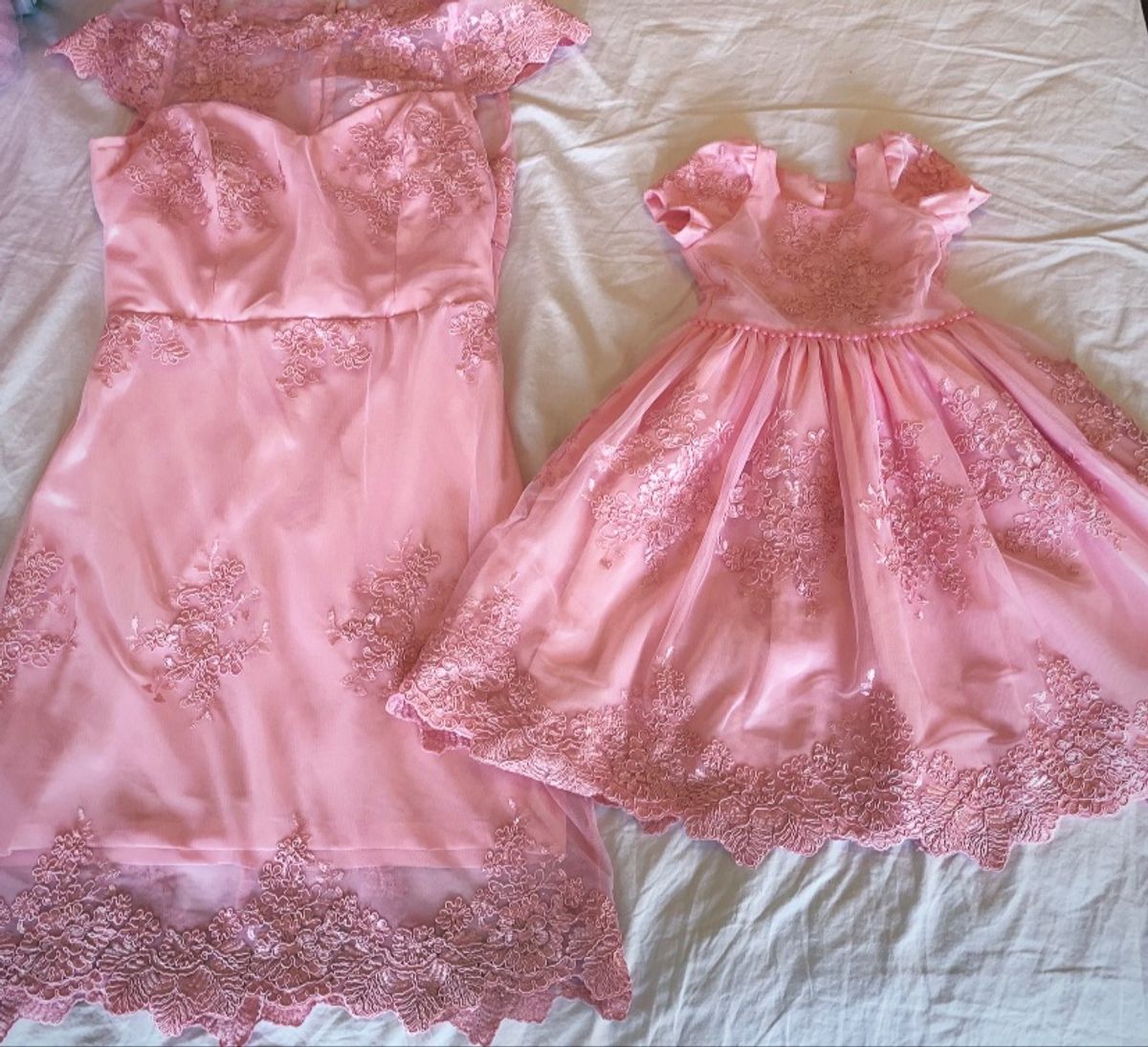 Vestido para festa de best sale um ano mae e filha