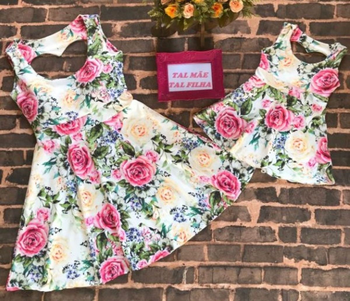 vestidos para mãe e filha iguais