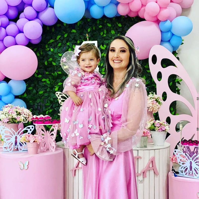 Vestido Jardim Encantado Tal MÃ£e Tal Filha Roupas De Festa