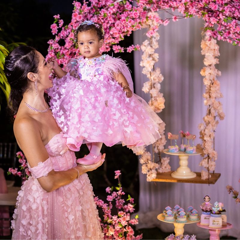 Filha Anivers Vestido Festa Ano Mae E Filha Vestido Mãe Filha