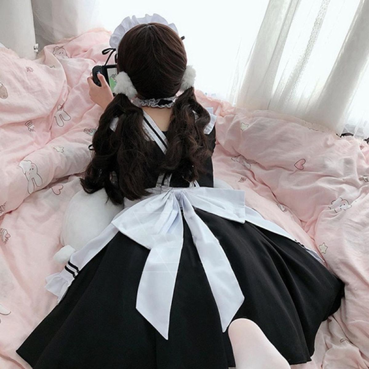 Vestido Maid Empregada Cosplay Fantasia Animes | Vestido Feminino Usado  79194519 | enjoei