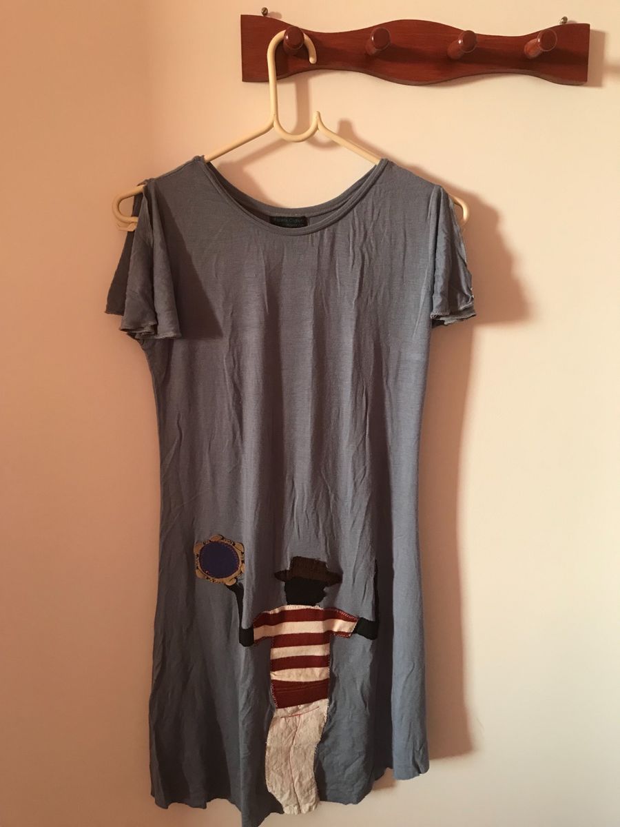 vestido de malha fina