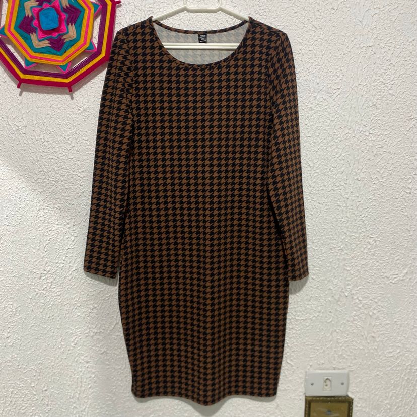 vestido manga longa shein - tubinho shein