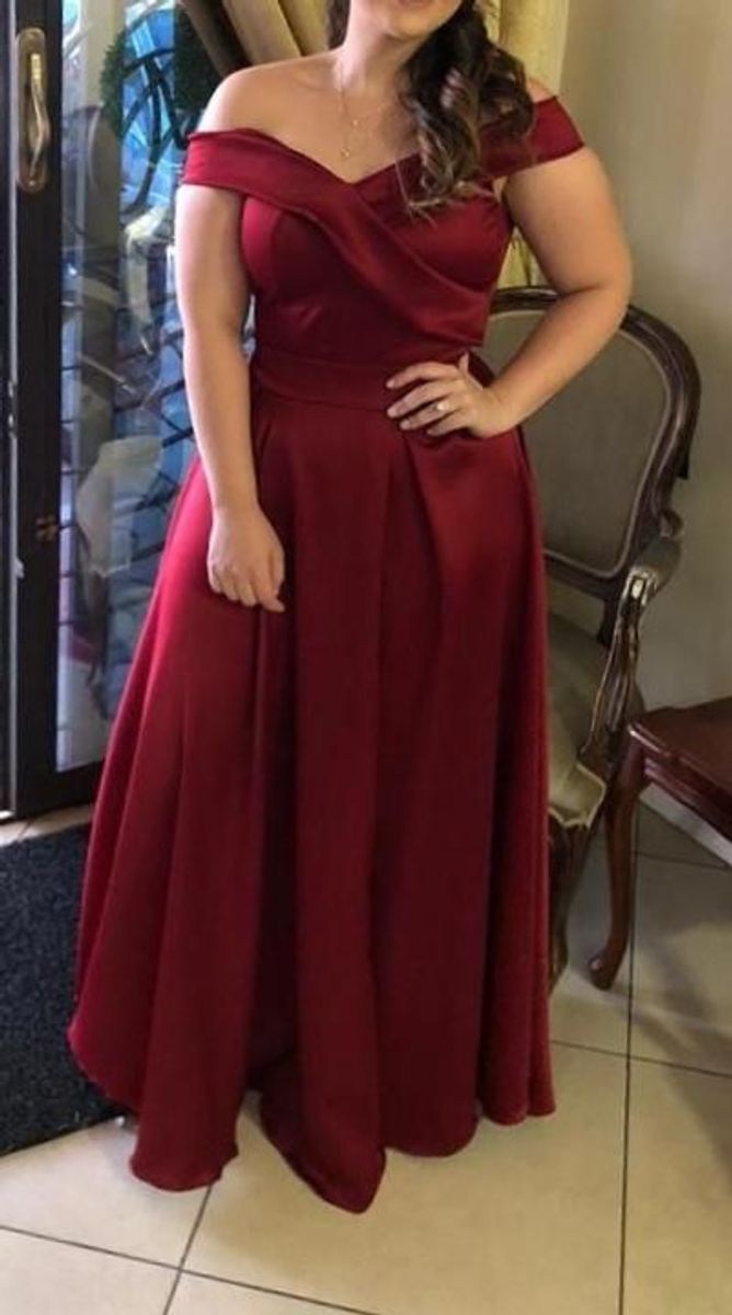 vestidos marsala para casamento