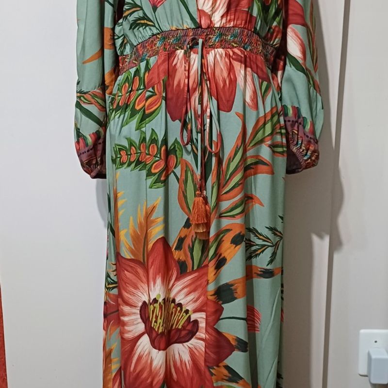 Vestido maxi clearance floral farm