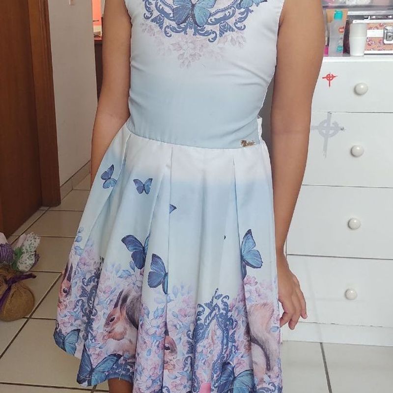 Vestido de best sale menina 8 anos