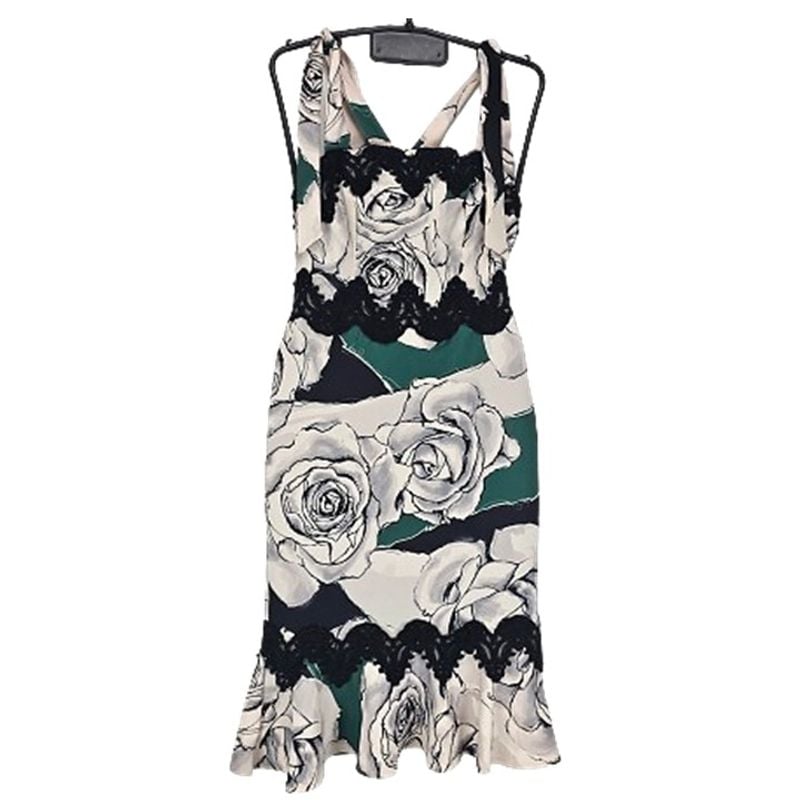 Vestido Midi Alto Padrão Red Carpet Lança Perfume Nunca Usado