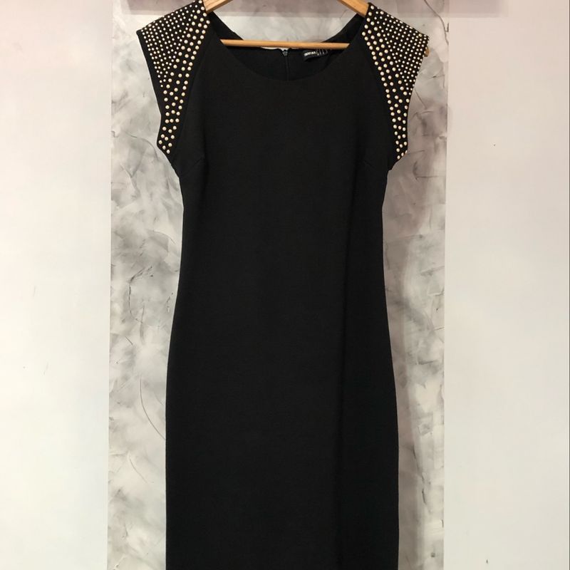 Vestido tubinho cheap preto marisa