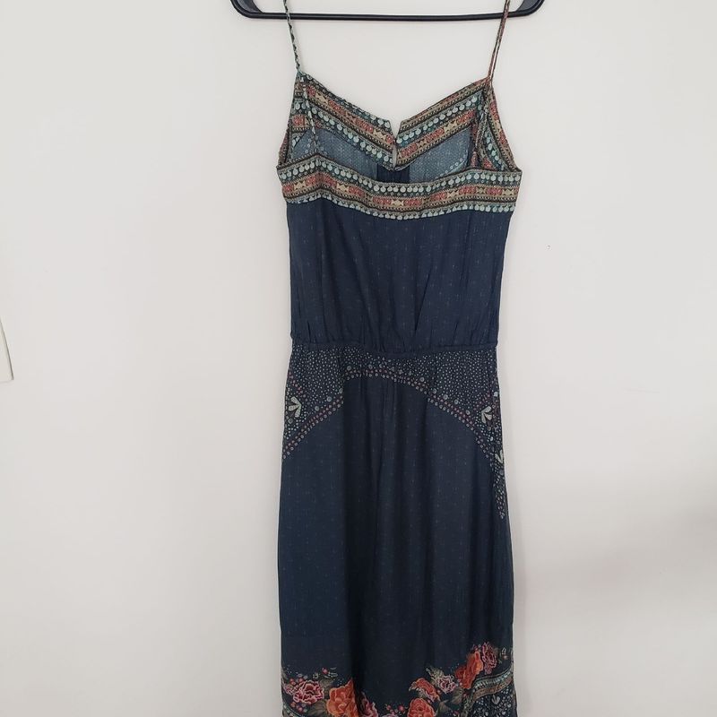 Vestido midi borboleta store mistica