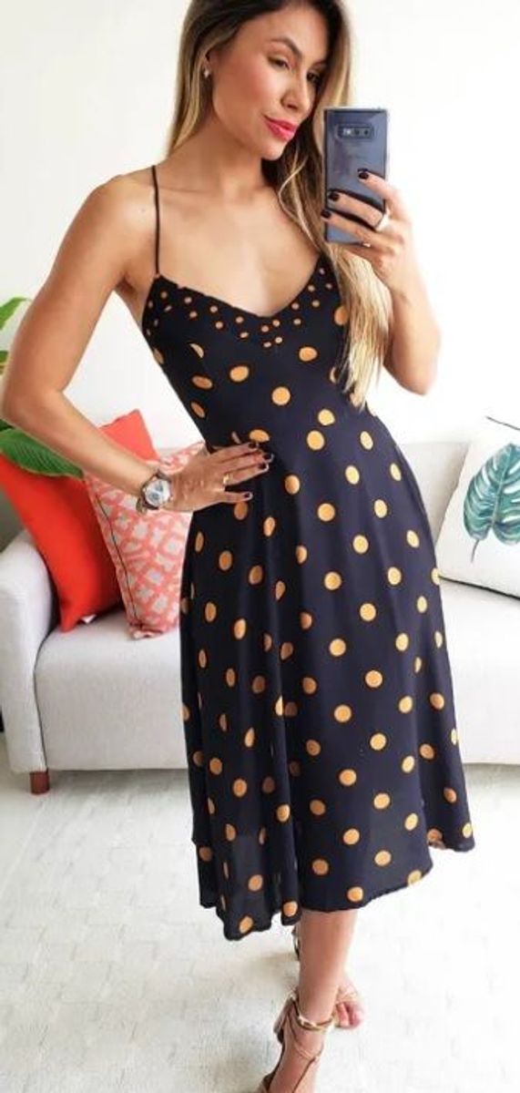 vestido pala decote farm