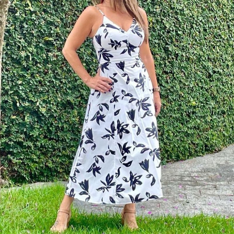 Vestido midi best sale maria filo