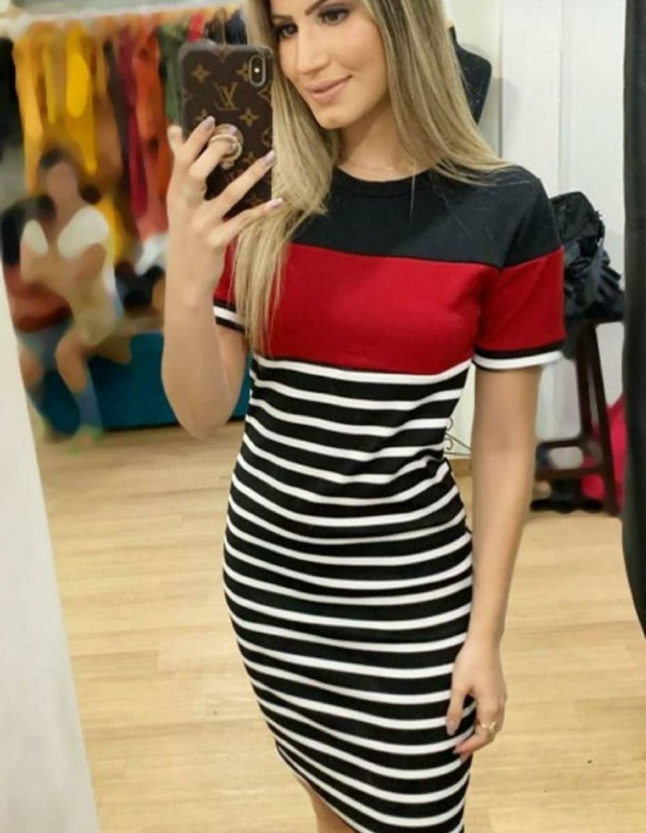 vestido midi tamanho 46