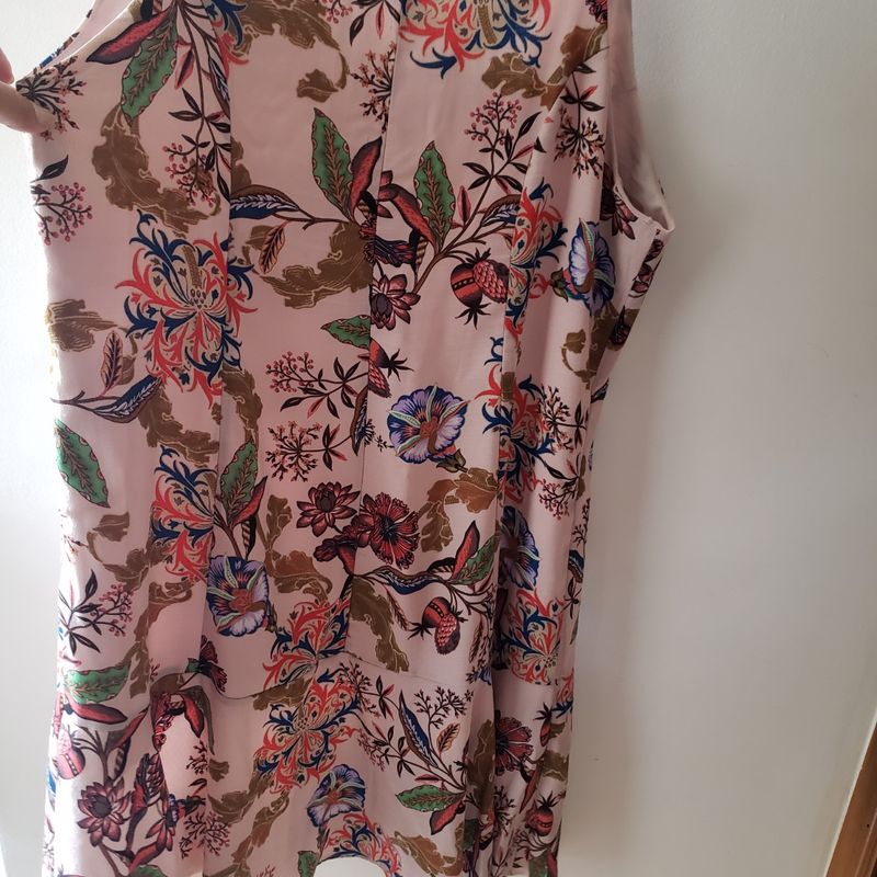 Vestido Midi Plus Size Floral