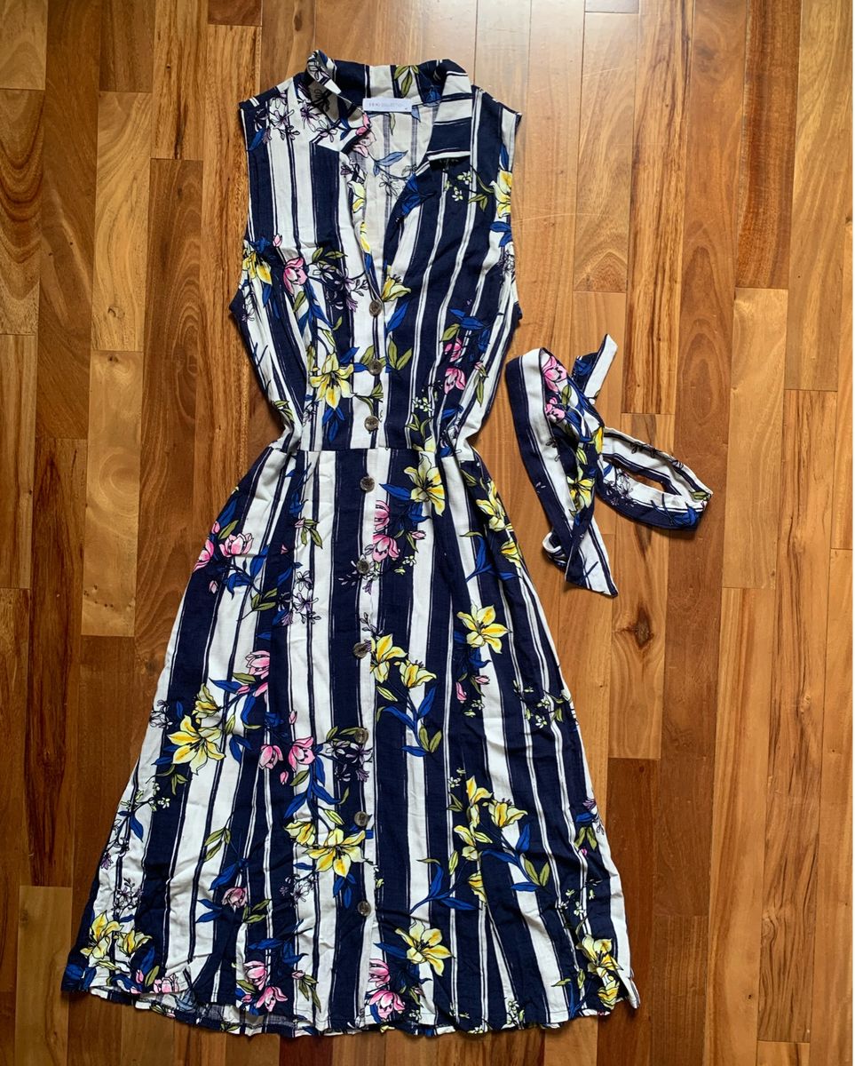 Vestido Midi Seiki Collection Seiki Usado 111391831 enjoei