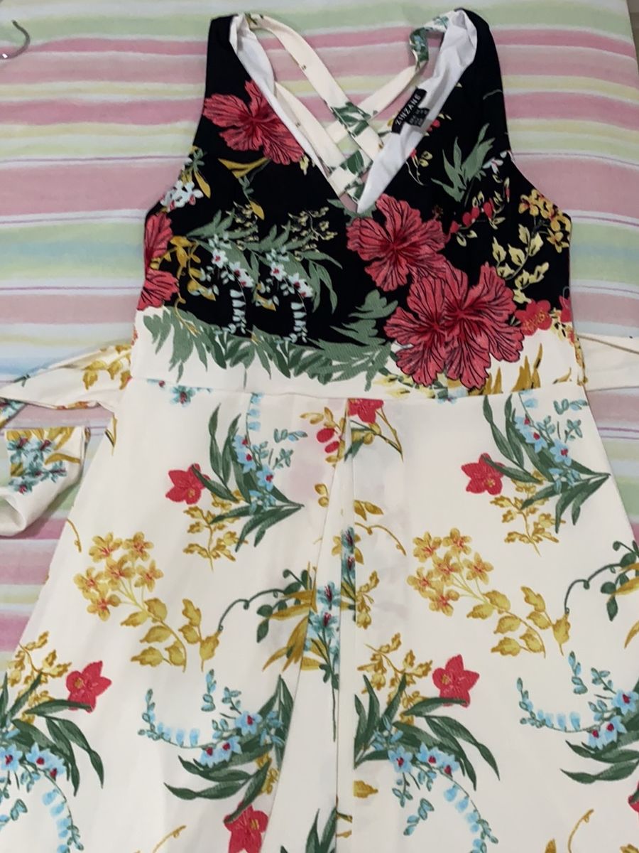 vestido midi zinzane