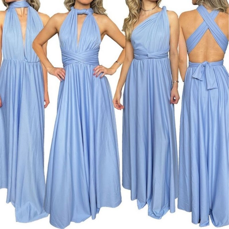 Vestido mil formas azul hot sale serenity