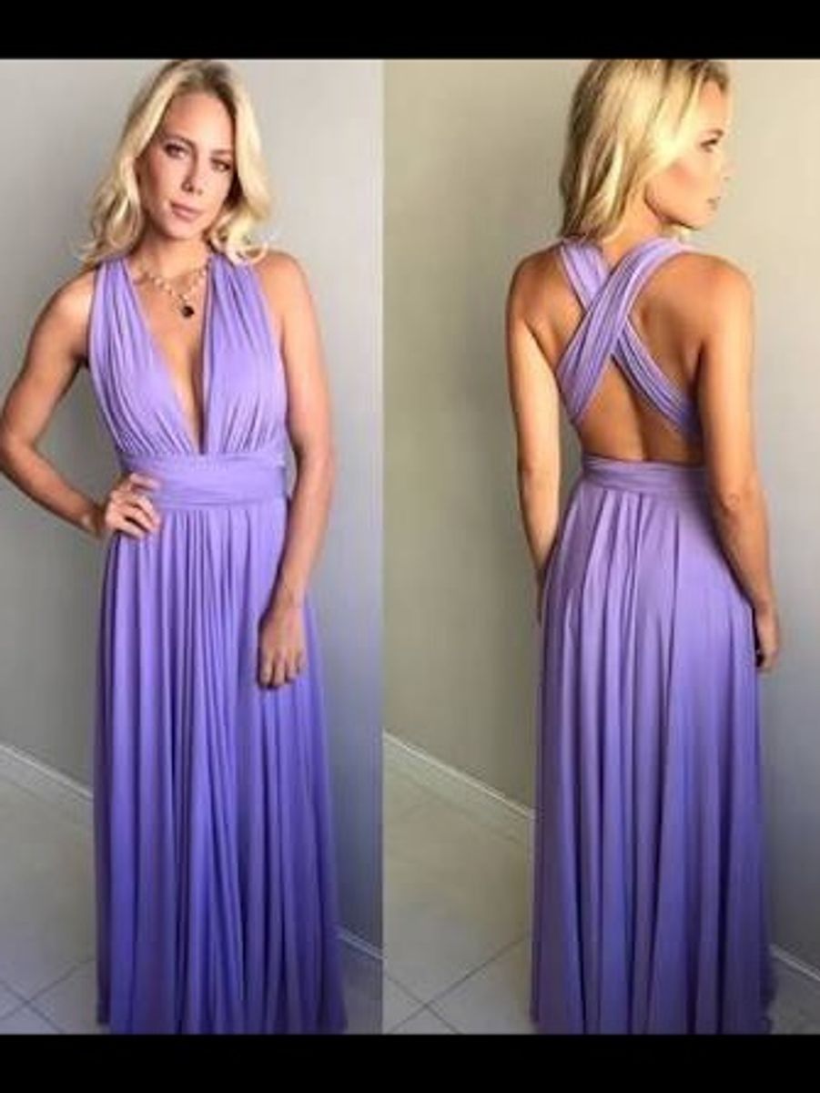 vestido varias formas de amarrar