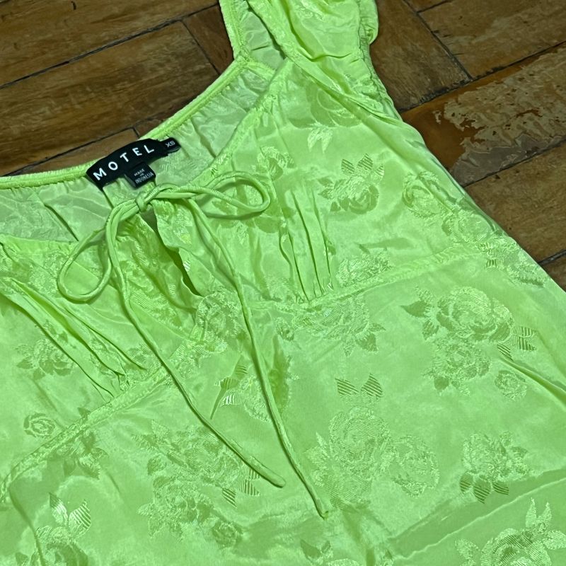 green emerald velvet dress Paiva Slip Dress in Satin Kelly Green