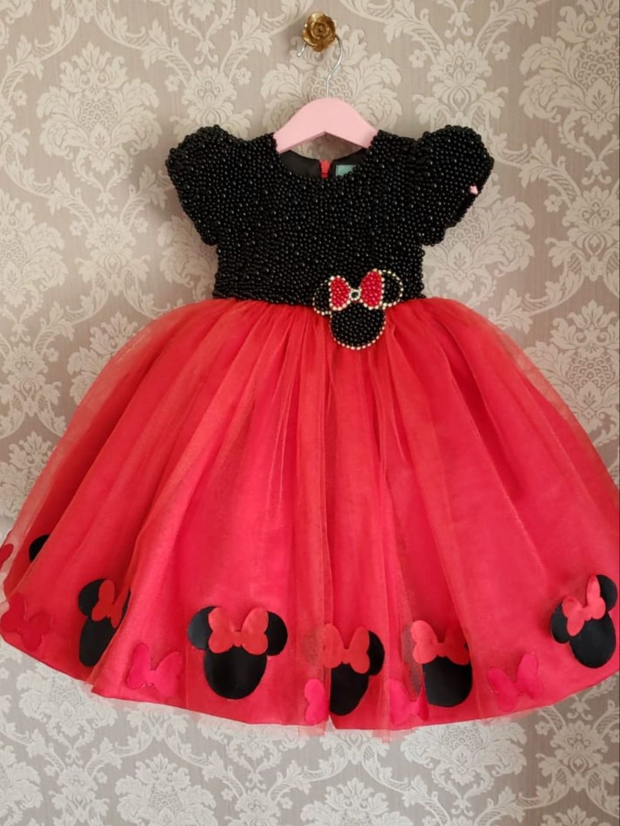 vestido da minnie luxo