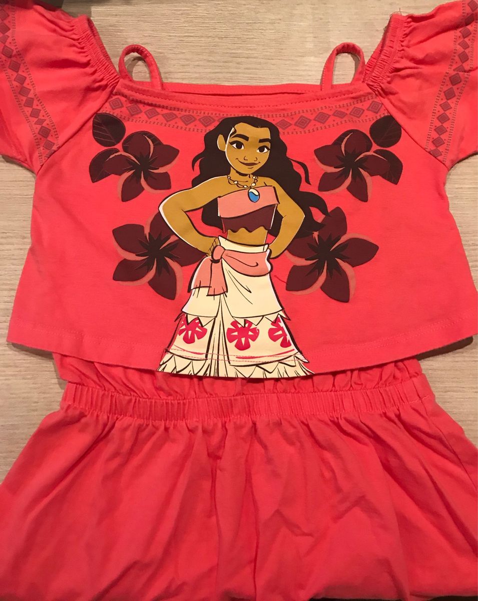 vestido moana disney