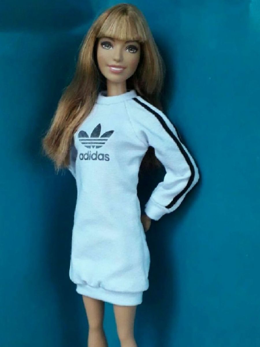 Vestido best sale moletom adidas