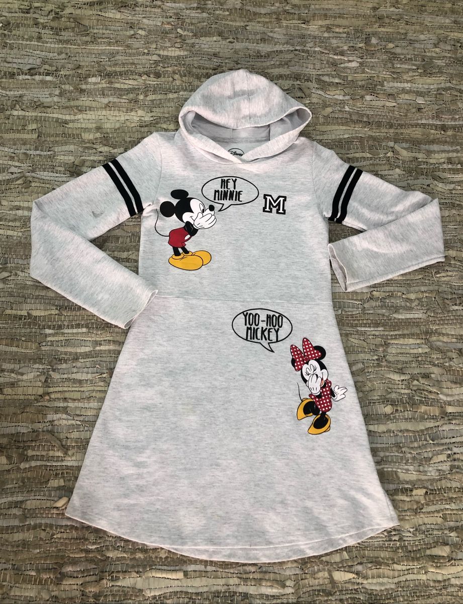 vestido de moletom infantil