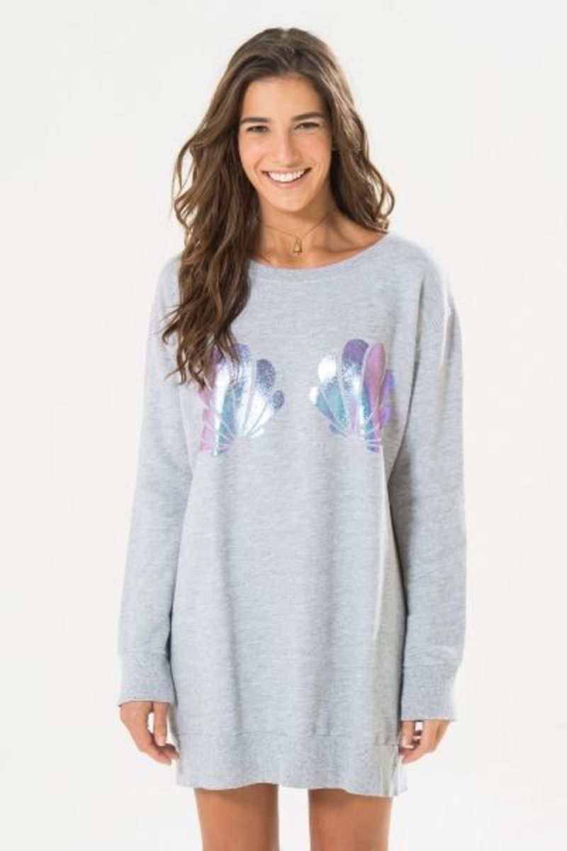 vestido moletom farm