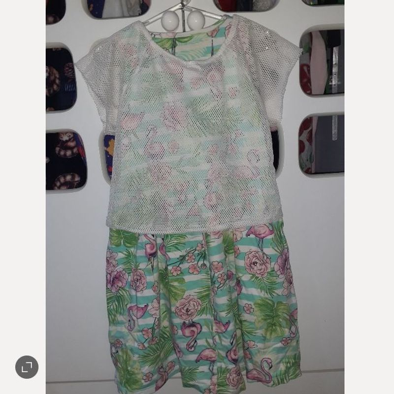 Vestido store momi flamingo