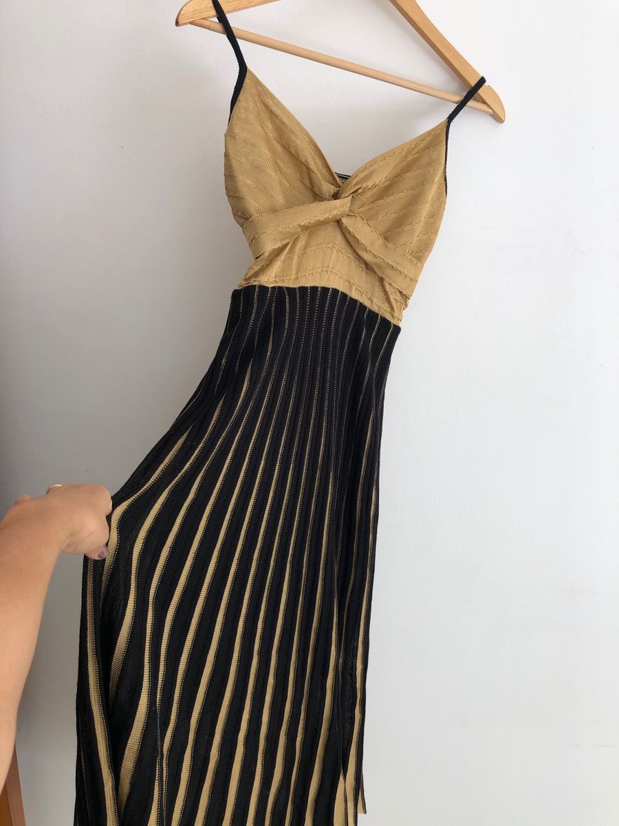 vestido tricot morena rosa