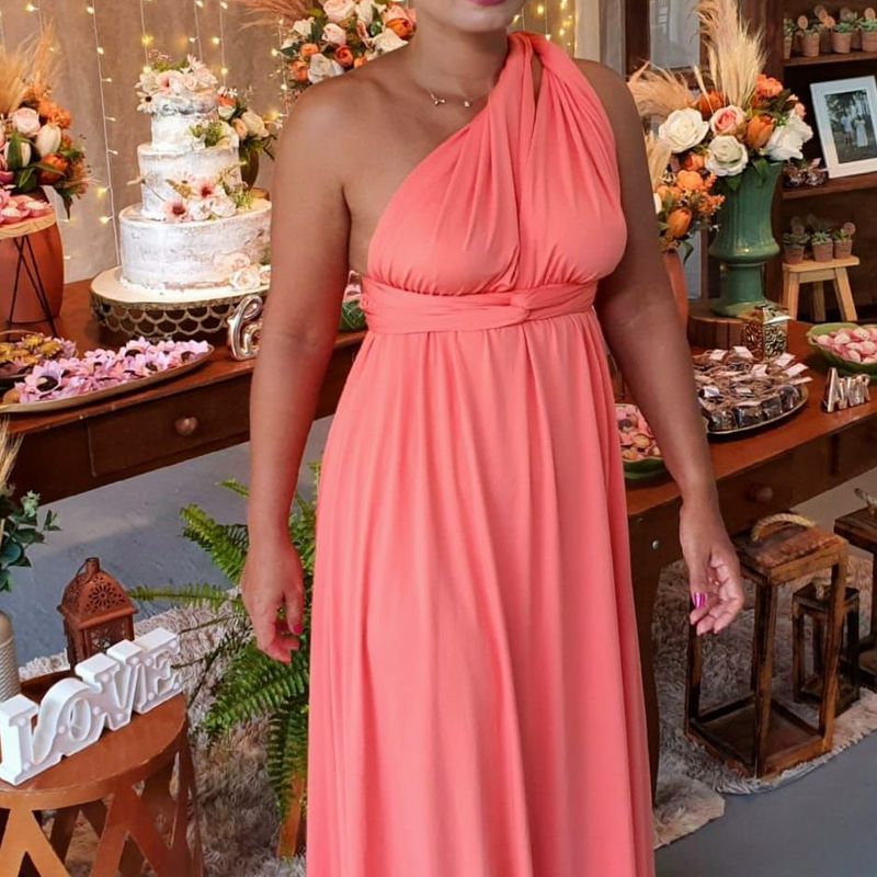 Vestido sale casamento coral