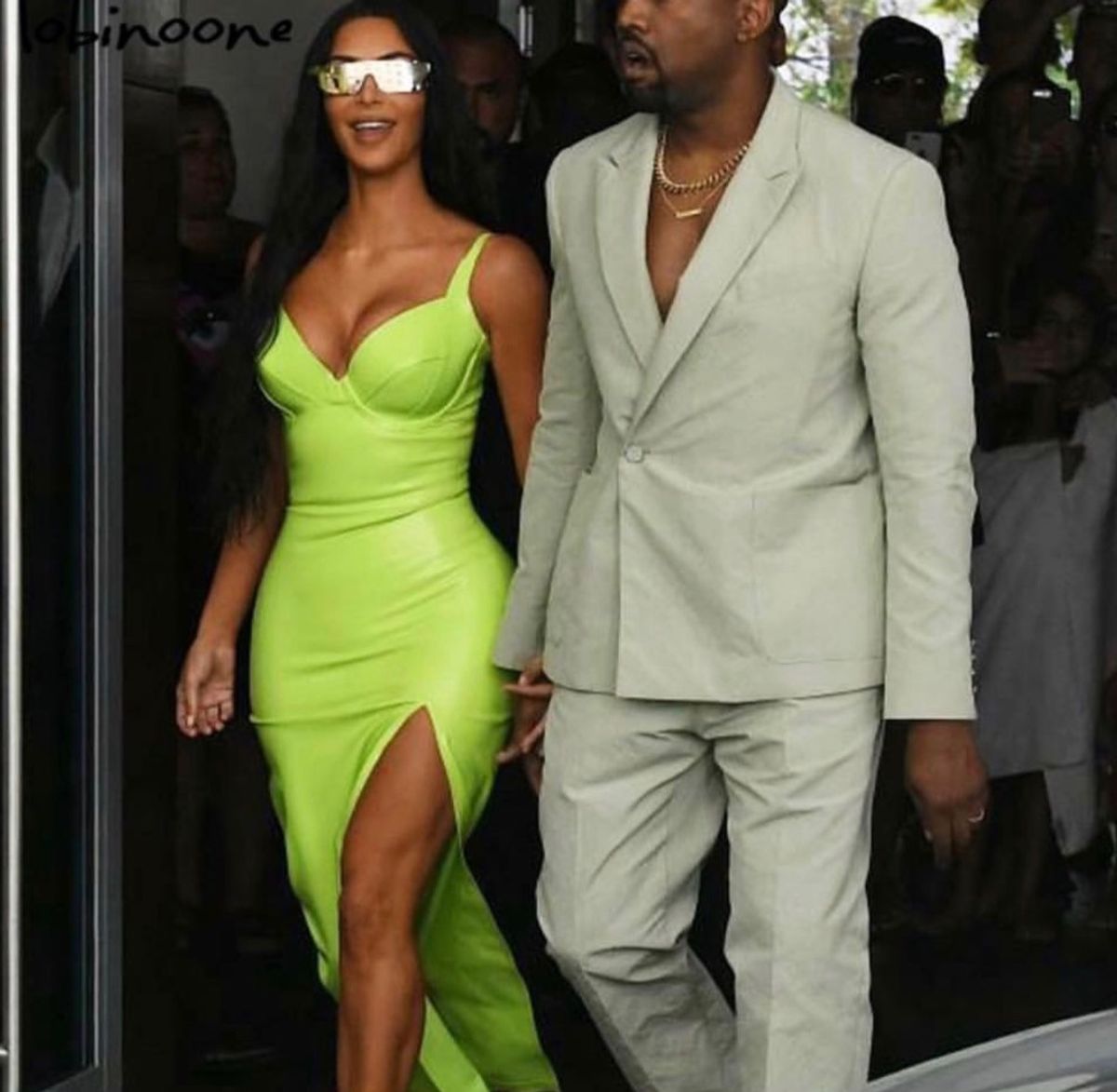 Vestido Neon Kim Kardashian | Vestido Feminino Importado Nunca Usado  38312447 | enjoei
