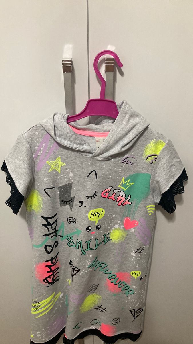 Vestido Neon Roupa Infantil para Menina Renner Usado 85829851 enjoei