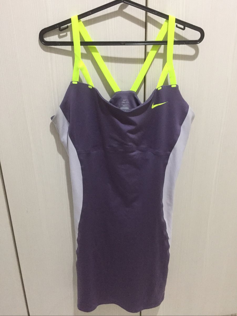 vestido nike roxo - vestidos nike