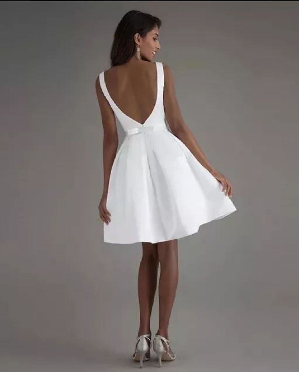 vestido de noiva curto para festa