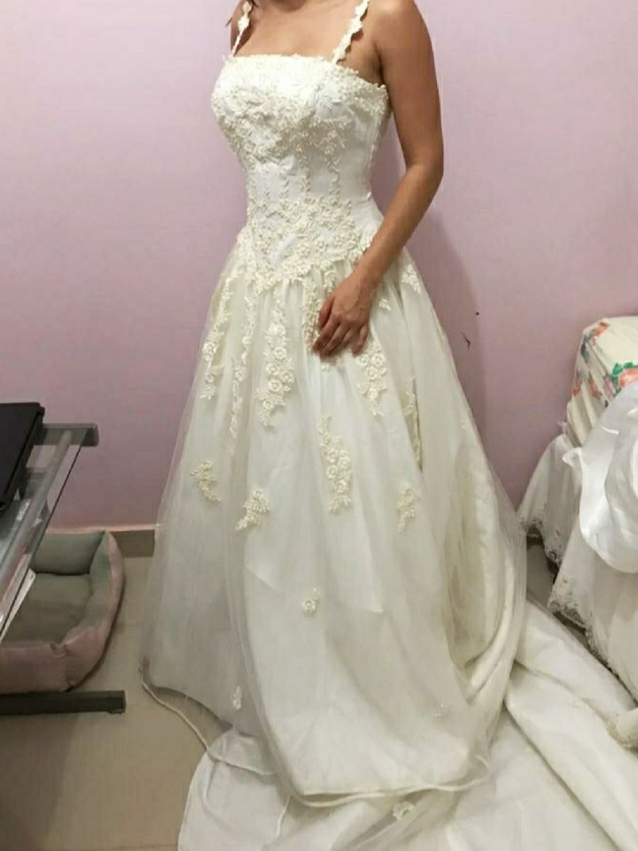 vestido noiva com renda