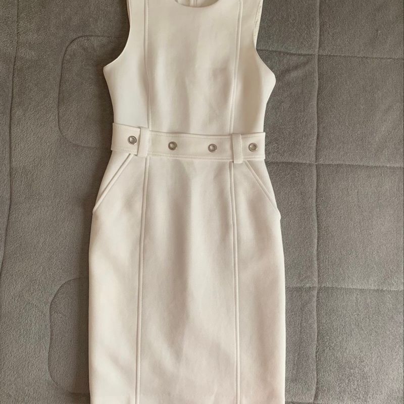 Hugo boss hot sale white dress