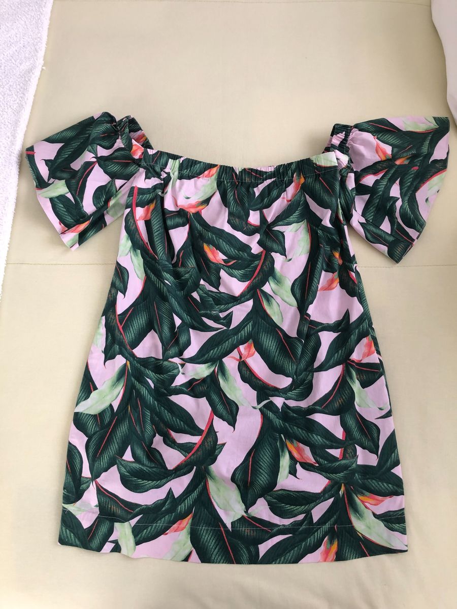 vestido ombro a ombro farm - vestidos farm