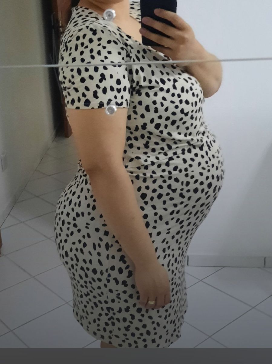 Vestido para store gestante na marisa