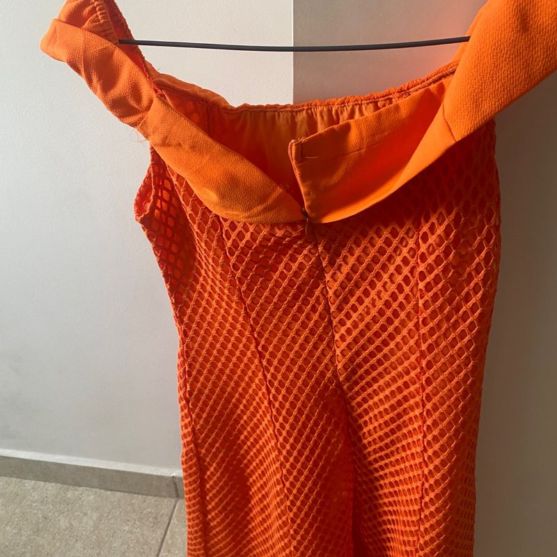 Vestido vermelho hot sale zattini