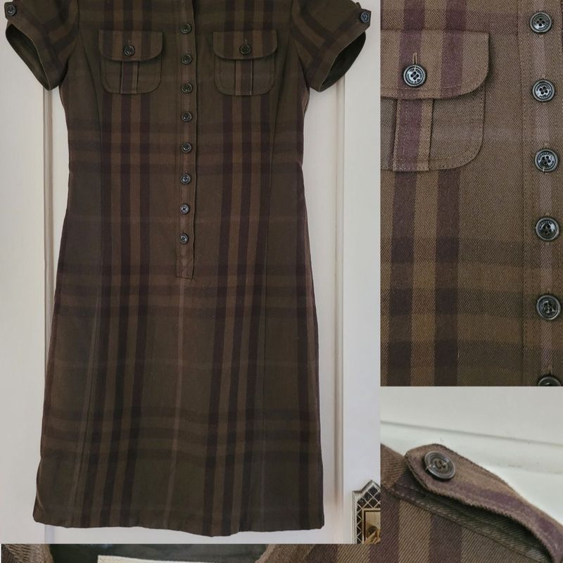 Vestido burberry enjoei store