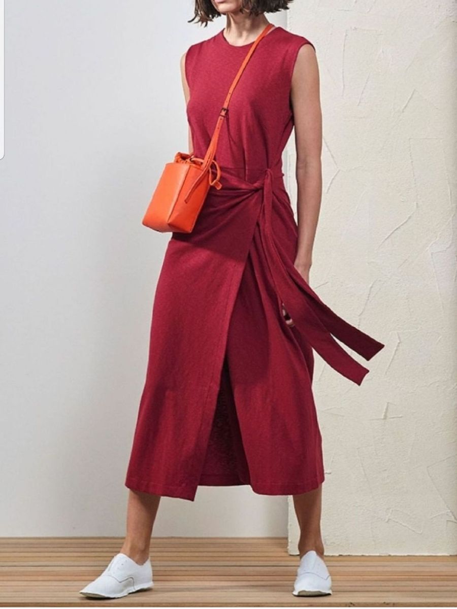 vestido vermelho osklen