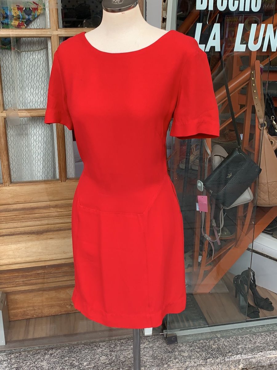 vestido vermelho osklen