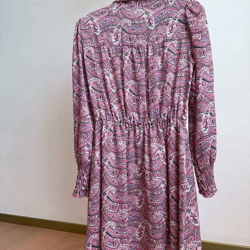 Vestido paisley online zara