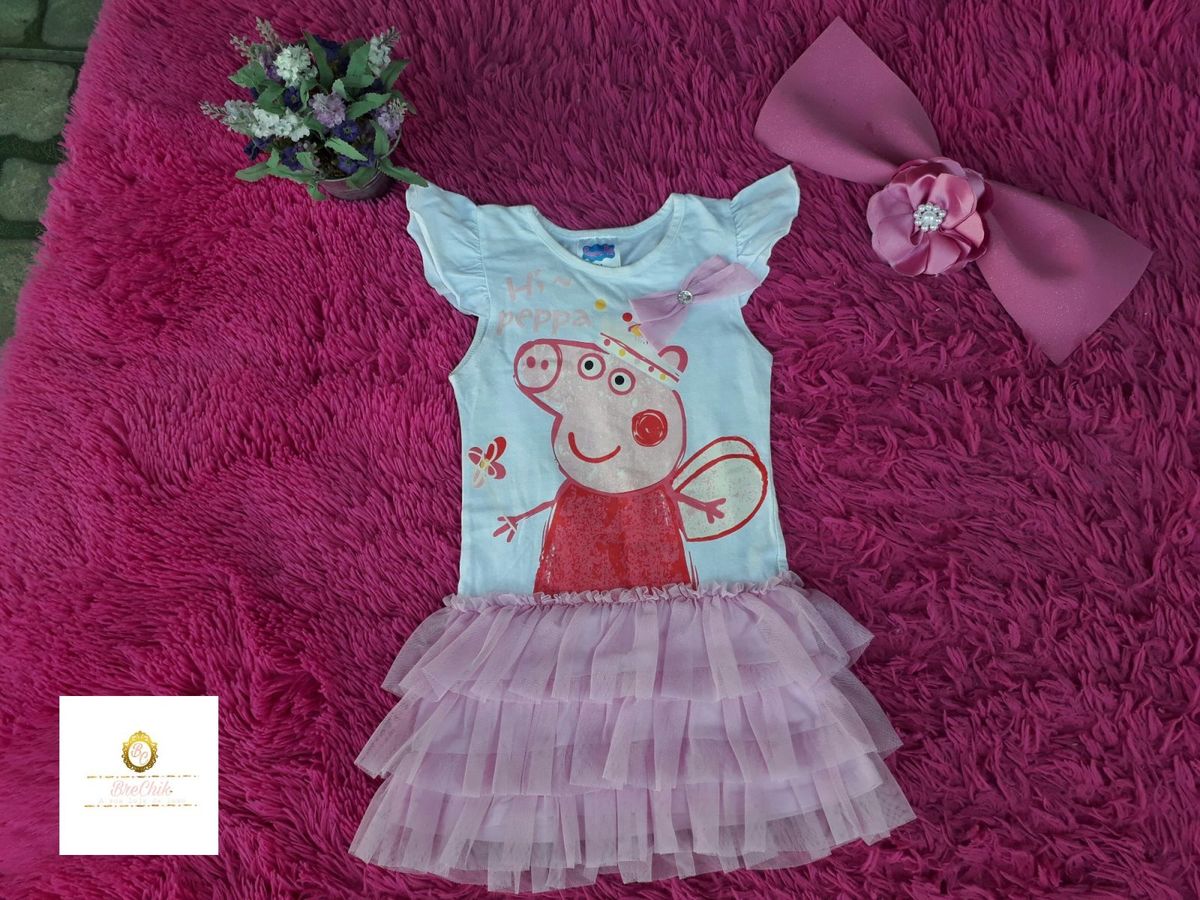 vestido peppa pig bailarina