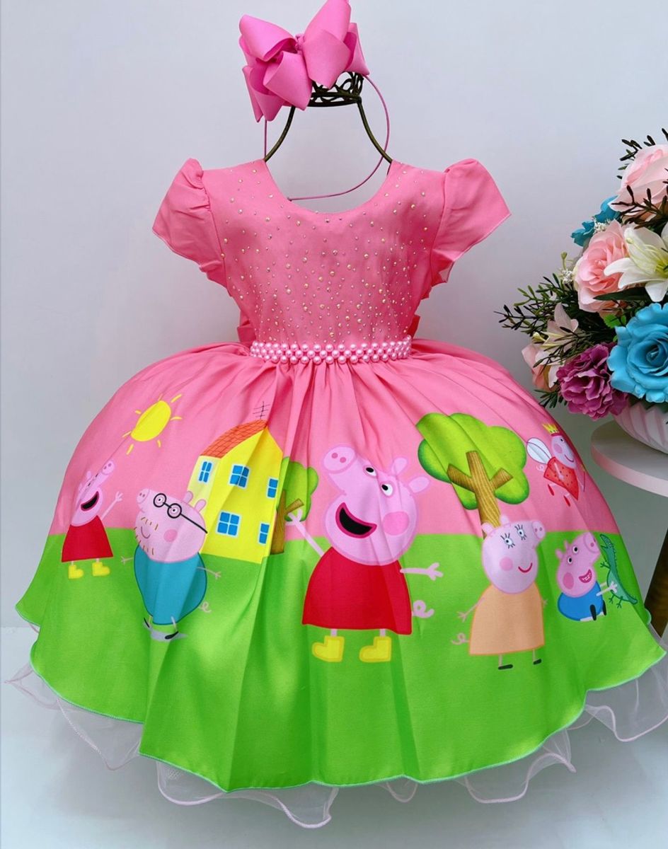 Vestido peppa pig store renner