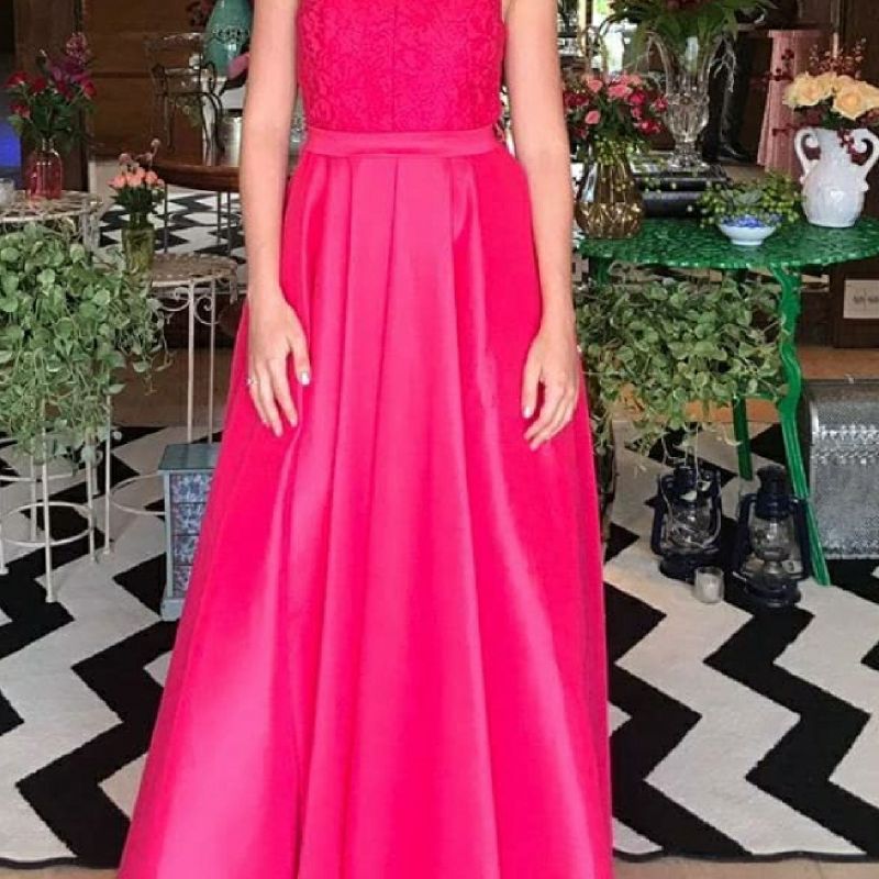 Vestido pink hot sale para formatura