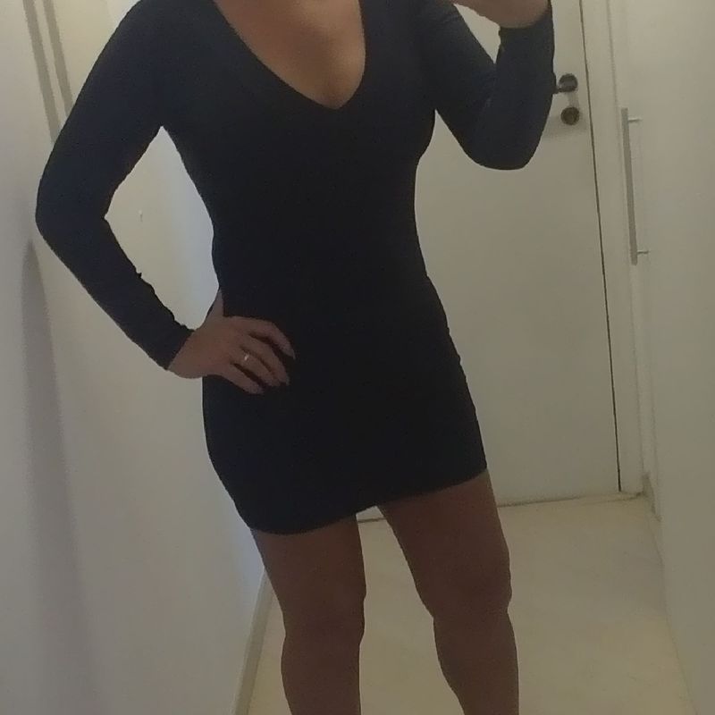 Vestido Piriguete em Lycra Decoradas Vestido Feminino