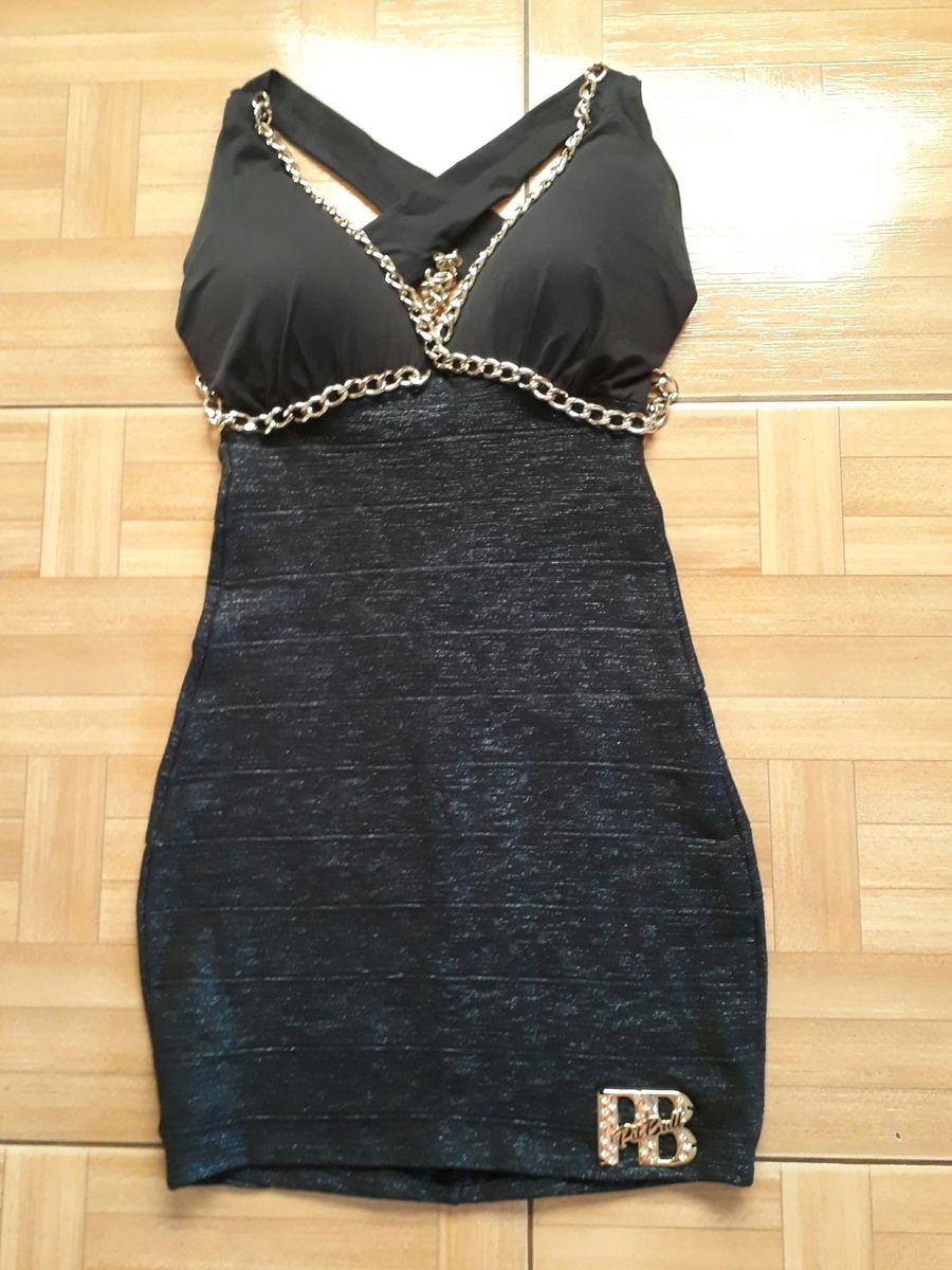 vestido pit bull jeans